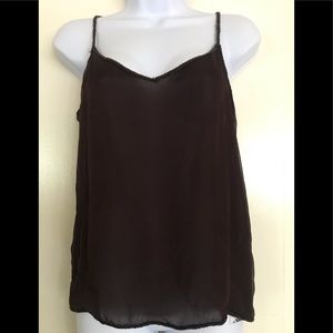 EXPRESS C I ,  size S , 100% Silk sleeveless women top , New !